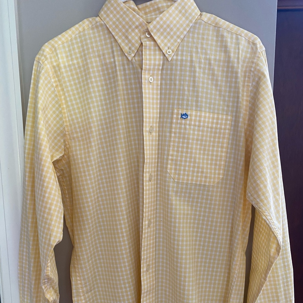 Southern Tide LS Button Down Casual Shirt - Small